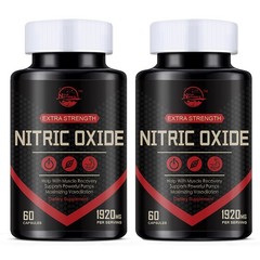 Nitric Oxide & Circulation Booster | L-Arginine, L-Citrulline | Extra Strength