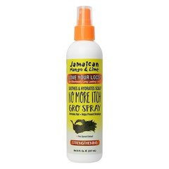 Jamaican Mango & Lime No More Itch Gro Spray – Mentholated Scalp Relief fo