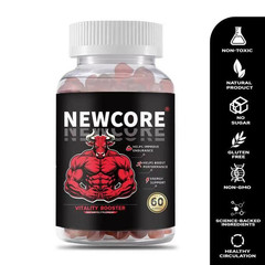 NewCore 7-in-1 Gummies for Men NewCore Advanced Male Health Support 60 Gummies