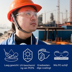 Dräger X-pect 8320 Safety Glasses Anti-Fog & Anti-Scratch safety goggles UV