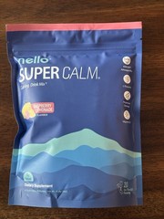 nello SUPER CALM Calming Drink Mix Raspberry Lemonade 20 servings 7/26 EXP