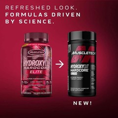 MuscleTech Hydroxycut Hardcore Elite 100 Caps Each (Pack of 2)