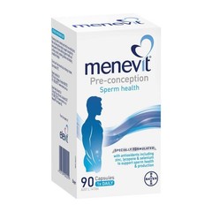 Menevit Pre-Conception Sperm Health 90 Caps Male Fertility Support