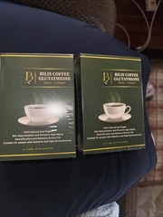 2/ Boxes 15/30 Sachets Bilis Coffee Glutathione Detox•Collagen Exp 10/18/2027