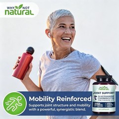 Why Not Natural Glucosamine Chondroitin MSM–Joint Support for Mobility & Comfort