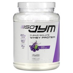 2 X JYM Supplement Science, Clear Isolate Whey Protein, Grape, 1.1 lbs (18.3 oz)