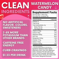 Electrolytes Drink Mix – Caffeine-Free Energy, 30 Servings
