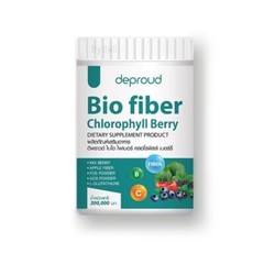 4x Deproud Bio Fiber Chlorophyll Powder Drink Help Excretion Supplement 200 g