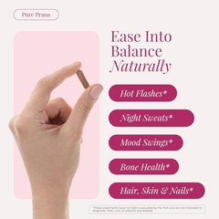Pure Prana Shatavari Capsules for Women with Ashwagandha – Ayurvedic Herbal Well