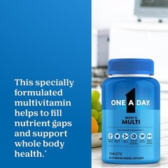 One A Day Multivitamin for Men – Daily Mens Multivitamins with Vitamin D, Zinc,