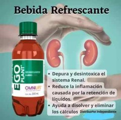 Ego Plant Cuida Tus Riñones El original Omnilife, Pack 20 Bottles Fast Shipping.