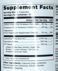 Old School Labs Nitric Oxide Booster with S7 & HydroNOx, 30 Servings, Exp. 6/27