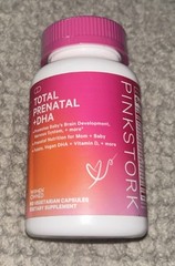 Pinkstork ~ Total Prenatal +DHA ~ 60 Caps ~ Sealed ~ Exp.08/2025