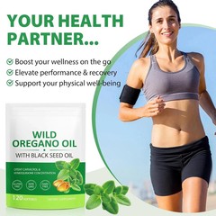 Resilia Oil Of Oregano With Black Seed Oil 6,000MG