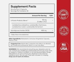 1-3PACK URO O Positiv Vaginal Probiotics for Women pH Balance w/ Prebiotic 60pcs