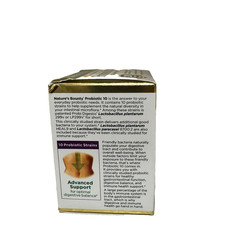 Natures Bounty Probiotic 10 Ultra Strength 30 Capsules EXPIRED 05/2026