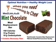 MINT CHOCOLATE BAR Weight Loss Meal Replace | 3 Boxes | SIMILAR TO Optifast 800
