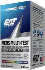 GAT SPORT Men’s Multi + Test,Premium Multivitamin Tablets (150 Count)
