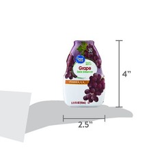 (3 pack) Great Value Drink Enhancer, Grape, 3.11 fl oz