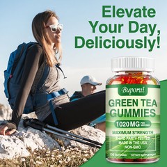 Green Tea Gummies – Weight Loss Fat Burner To Curb Cravings & Boost Metabolism