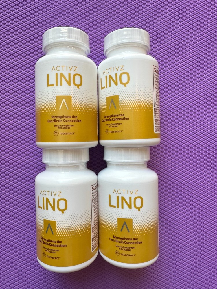 4 x ACTIVZ TRIFECTA – LINQ Cellular Jet Fuel Dietary Supplement, Exp 12/26, New