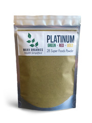 MAXX Organics PLATINUM Green Gold & Reds Vital SUPERFOODS 90 day Comp. Next Gen