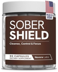 Sober Shield | All-in-One Detox & Craving Support – Focus, Mood & Motivation Sup