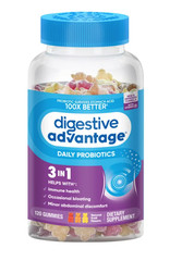 Schiff Digestive Advantage Probiotic Gummies – 120 Count– Daily Digestive Health