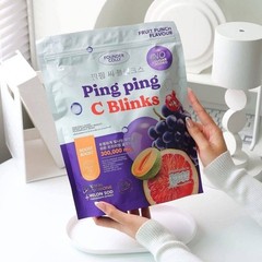 Ping Ping C Blinks + Gee Blinks + Fiber Powder Drink 30 Sachets