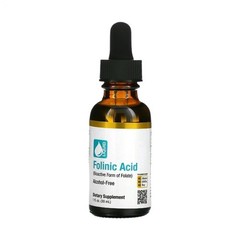 California Gold Nutrition Folinic Acid Supplement,1 fl ounce (30 ml) Liquid F…