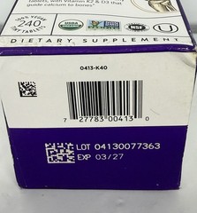 New Chapter Plant Calcium Bone Strength Take Care 240 Tiny Tabs Exp 03/2027
