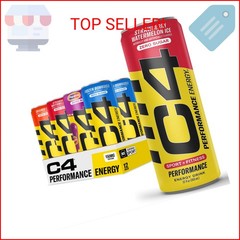 C4 Energy Drinks Variety Pack, Sugar Free Pre Workout Performance Drink With No