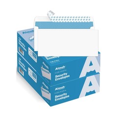 Aimoh 1000#10 Security Self-Seal Envelopes, Windowless Design, Premium Securi…