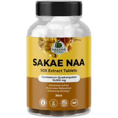 Amazing Botanicals Sakae Naa 50X Extract 10,000mg Relax Calm Focus