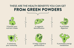 Essential Greens™ Super Greens Superfoods + Mushroom Powder 9.9 oz DETOX