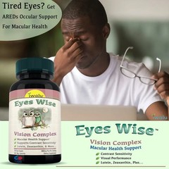 Vitamin For Eyes – Formula For Macular Health Lutein & Zeaxanthin 60 Capsule USA