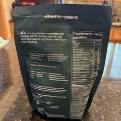 AG1 Athletic Greens PowderPouch 12.7oz/360g 30 Day Supply 1 Bag 7/25 expiration