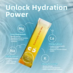 Electrolyte Complex Drink Mix Hydration Electrolytes Powder 16 Packets 0 Sugar