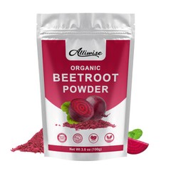 Organic Beet Root Powder Raw Non GMO Pure Beta Vulgaris Nitric Oxide Booste