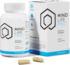 Universal Nootropic Brain Support Capsules 60ct – 2 Pack – Focus & Memory Aid