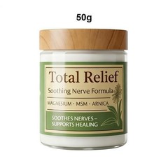 Total Relief Comfort & Relief Cream Magnesium & MSM & Arnica Soothing Skin Cream