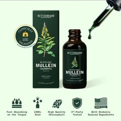 Betterbrand Better Lungs Mullein Leaf Extract Lung Cleanse & Support
