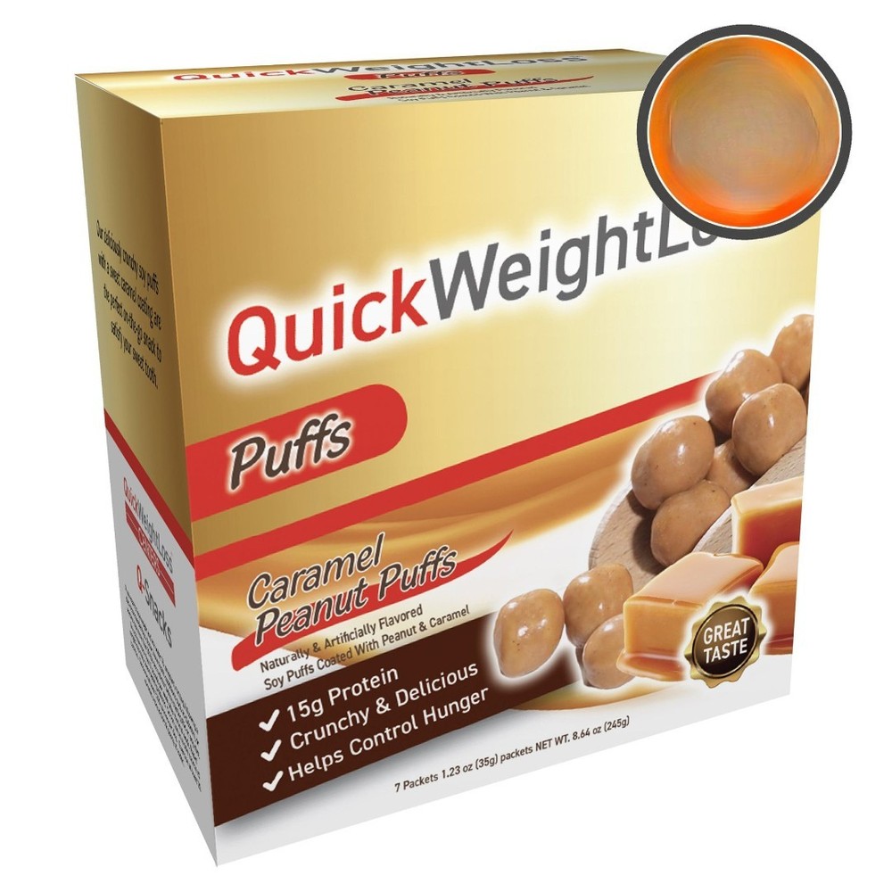 single unit Caramel Peanut Puffs