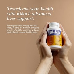 AKKA 2 Pack Premium Liver Cleanse Detox&Repair Superbiotic,Gut Health