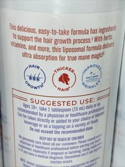 3 New Bottles Mary Ruth’s Hair Growth Max Liposomal Almond Cookie 15.22 floz Lot