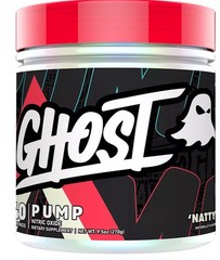 Ghost Pump Pre Workout, 12.3 oz ( 350 g) Natty Unflavored Citrulline No3 Pre
