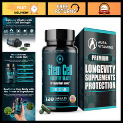 Premium Stem Cell Supplements 1000mg – Boost Immunity, Joint Support, Anti-Aging
