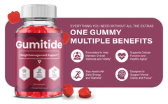 (3 Pack) Gumitide Weight Management Gummies, Gumitide Supplement (180 Gummies)