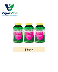 3 Pack Spring Valley Hair, Skin & Nails Caplets, 240 Count