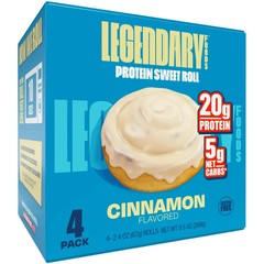 Legendary Foods Protein Sweet Roll – Cinnamon 4 Pk